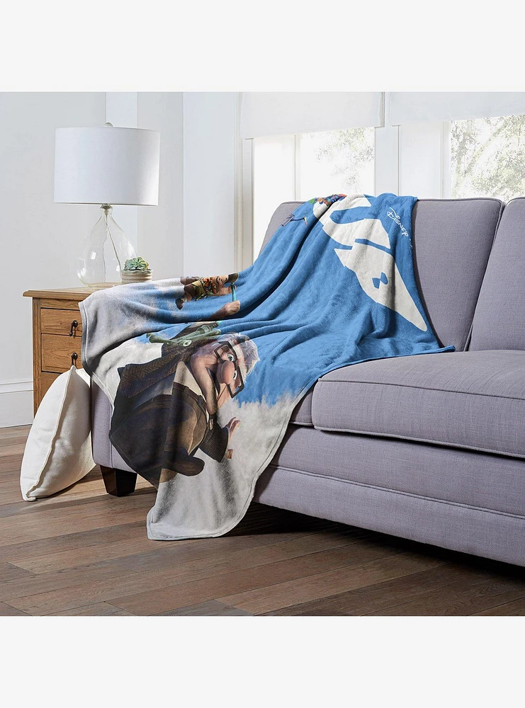 Disney Pixar Up Poster Silk Touch Throw Blanket