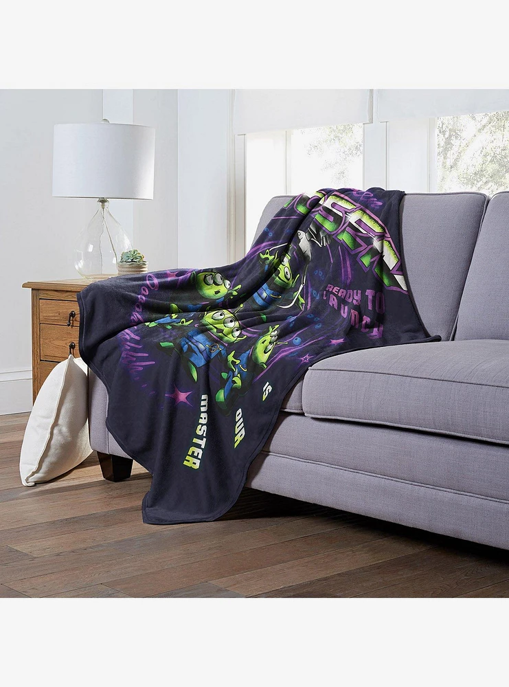 Disney Pixar Toy Story Chosen Aliens Throw Blanket