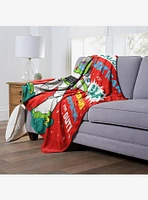 Disney Pixar Toy Story Lightyear Elf Throw Blanket