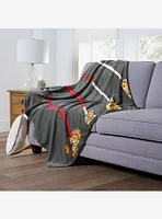 Aggretsuko Rage Meter Silk Touch Throw Blanket