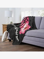 Disney Alice In Wonderland Crazy Like A Cheshire Blanket