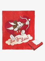Disney Mickey Mouse Cherub Mickey Throw Blanket