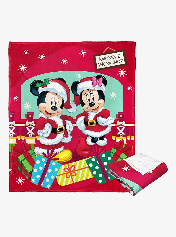 Disney Mickey Mouse Mickey Workshop Throw Blanket