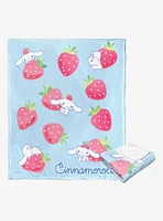 Cinnamoroll Berry Lovable Silk Touch Throw Blanket