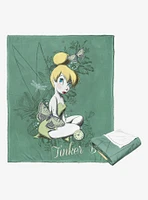 Disney Tinker Bell Forest Pixie Throw Blanket