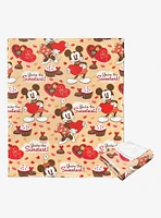Disney Mickey Mouse You'Re The Sweetest Throw Blanket