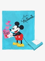 Disney Minnie Mouse Love Minnie Throw Blanket