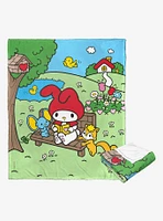 My Melody Outdoor Reading Silk Touch Throw Blanket