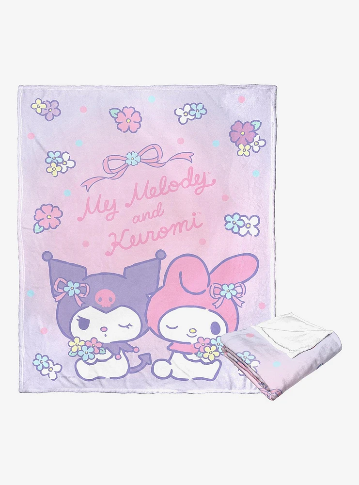 My Melody Pastel Pals Silk Touch Throw Blanket