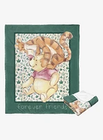 Disney Winnie The Pooh Forest Joy Throw Blanket