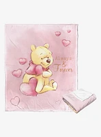 Disney Winnie The Pooh Love Always Pooh Throw Blanket