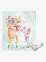 Disney Winnie The Pooh Meadow Frolic Throw Blanket