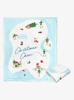 Elf Christmas Cheer Silk Touch Throw Blanket
