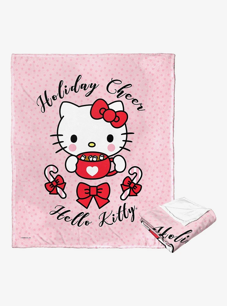 Sanrio Hello Kitty Cocoa Cutie Throw Blanket