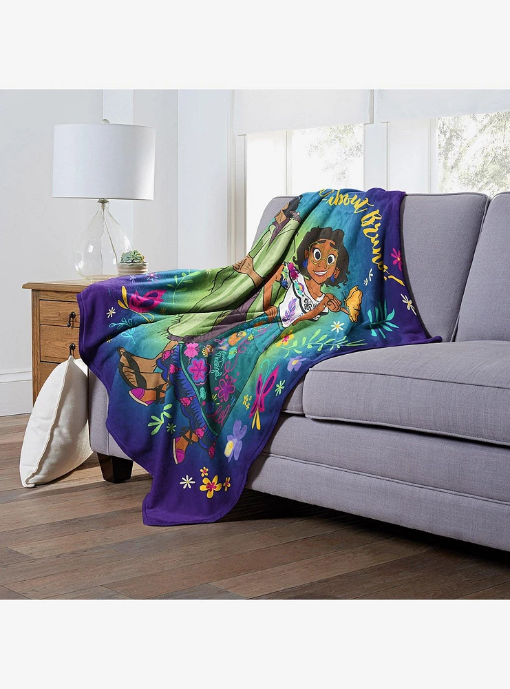 Disney Encanto Not Talking Bruno Throw Blanket