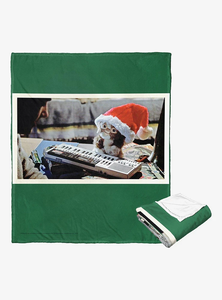 Gremlins Christmas Keyboard Throw Blanket