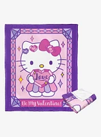 Sanrio Hello Kitty Valentine Love Throw Blanket