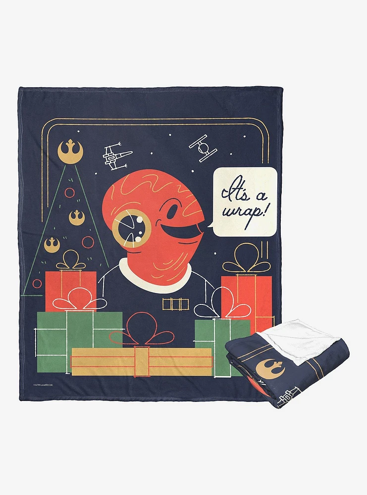 Star Wars It’s A Wrap Silk Touch Throw Blanket