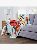 Disney Pixar Cars Like How You Roll Throw Blanket