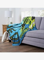 Star Wars Pop Art Jedi Silk Touch Throw Blanket