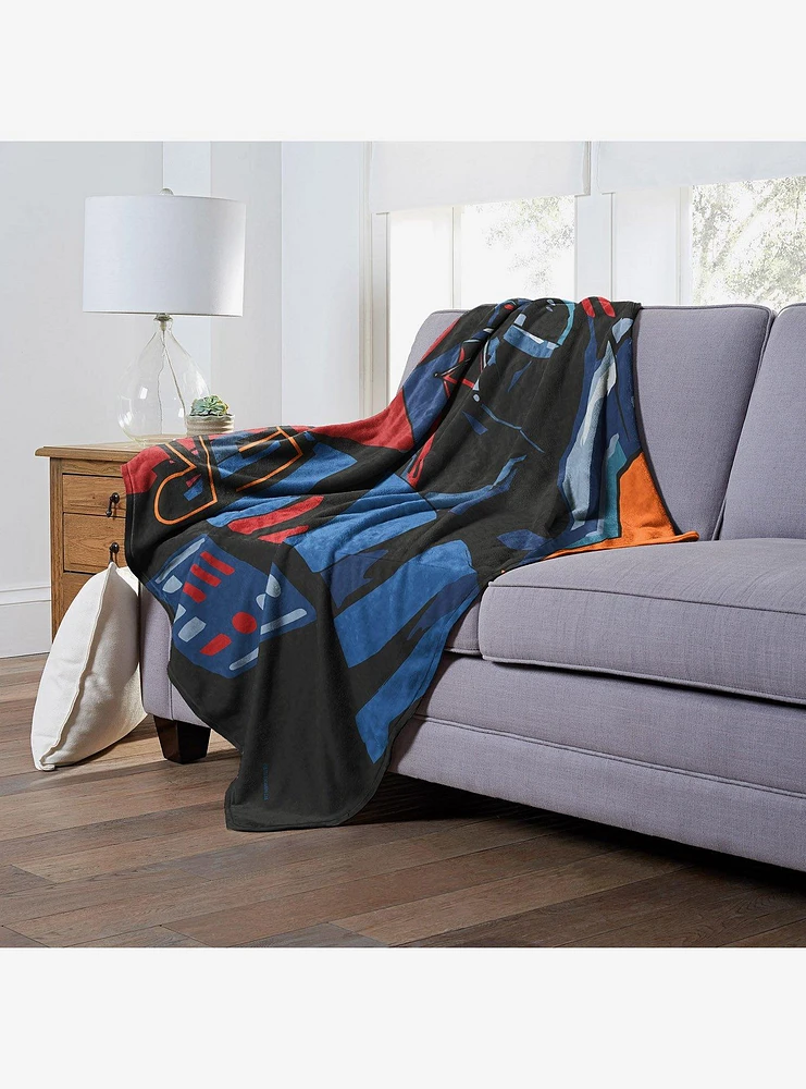Star Wars Pop Art Vader Silk Touch Throw Blanket
