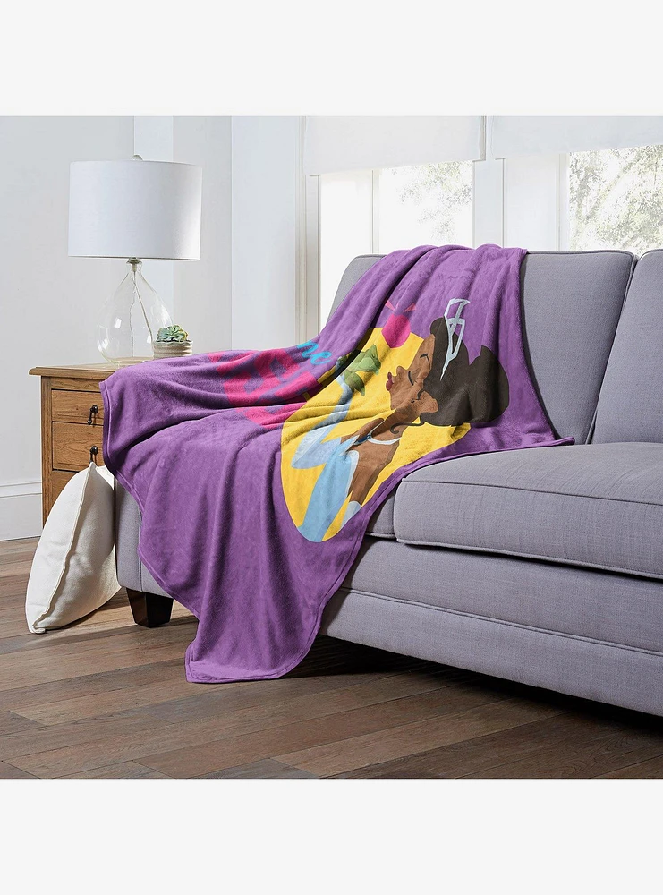 Disney Princesses One Kiss Throw Blanket