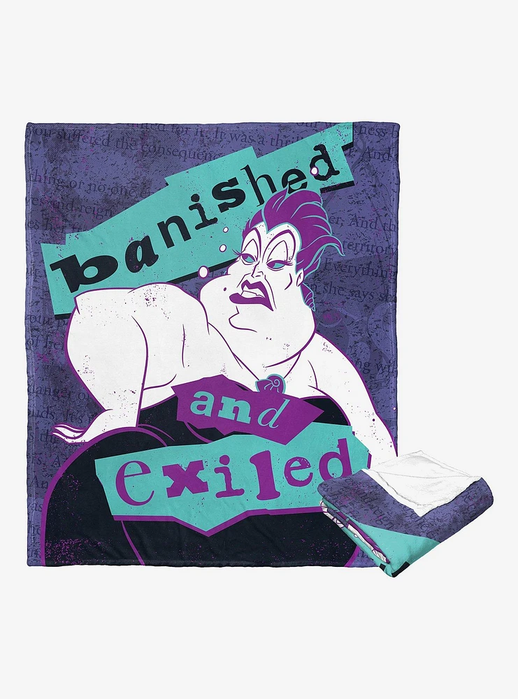 Disney Villains Banished And Exiled Throw Blanket