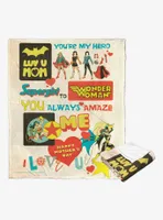 DC Comics Justice League Super Mom Throw Blanket