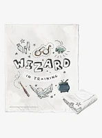 Harry Potter Wizard In Training Throw Blanket