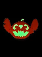 Disney Lilo & Stitch Jack-o-Lantern Stitch Glow-in-The-Dark Rubber Pin - BoxLunch Exclusive