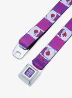 Chowder Purple Swirl Seatbelt Belt