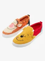 Disney Winnie The Pooh Fuzzy Tigger & Slip-On Sneakers