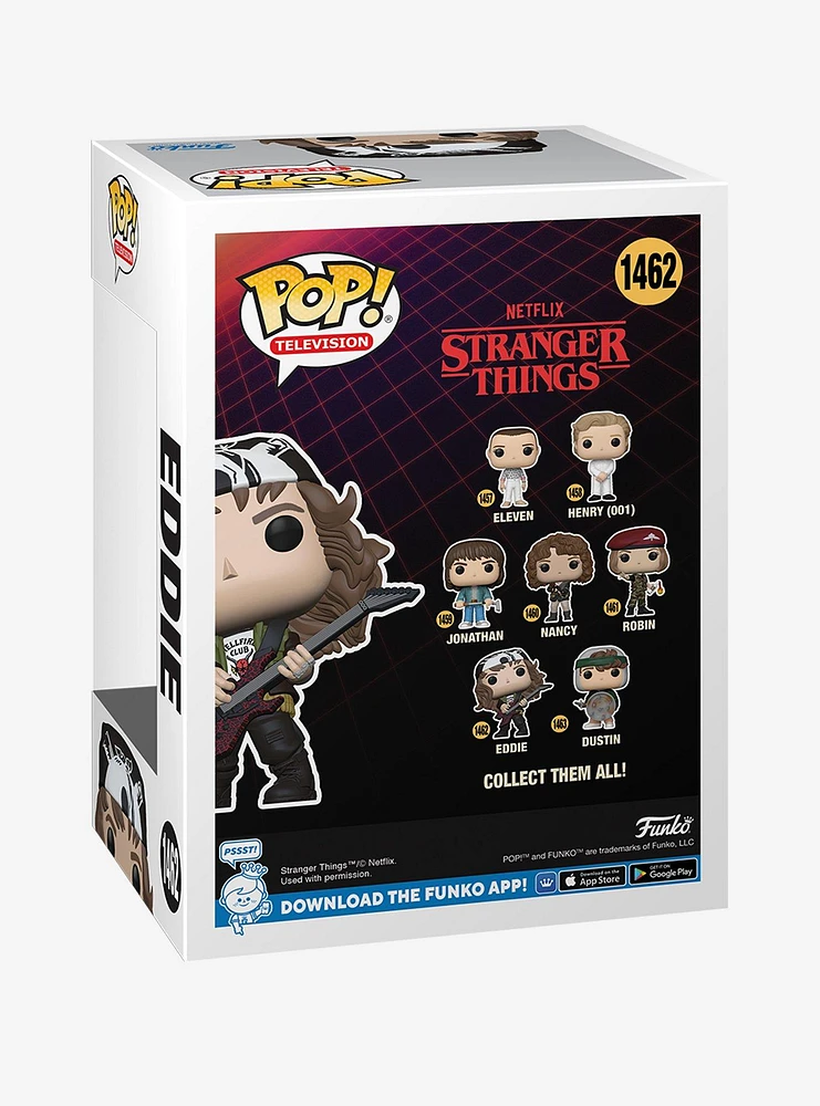 Funko Stranger Things Pop! Television Eddie Vinyl Figure