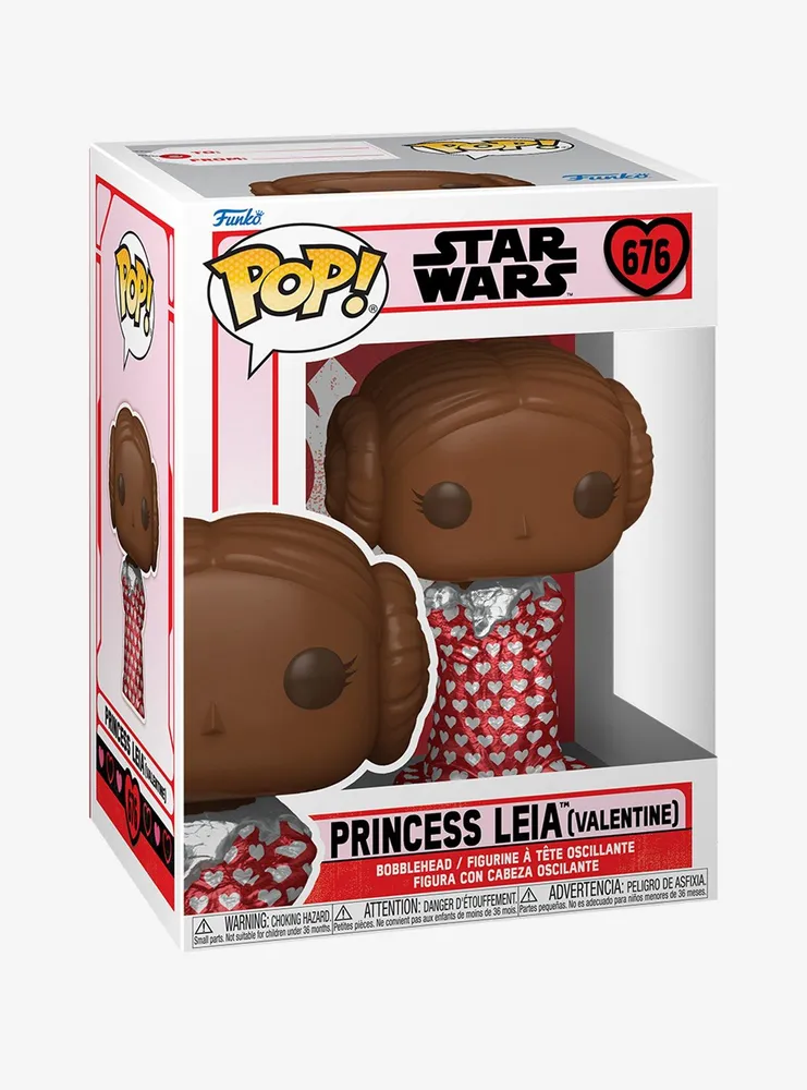 Funko Star Wars Pop! Princess Leia (Valentine) Vinyl Bobble-Head Figure