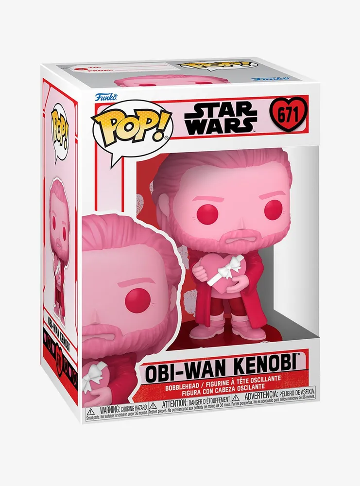 Funko Star Wars Pop! Obi-Wan Kenobi (Valentine) Vinyl Bobble-Head Figure
