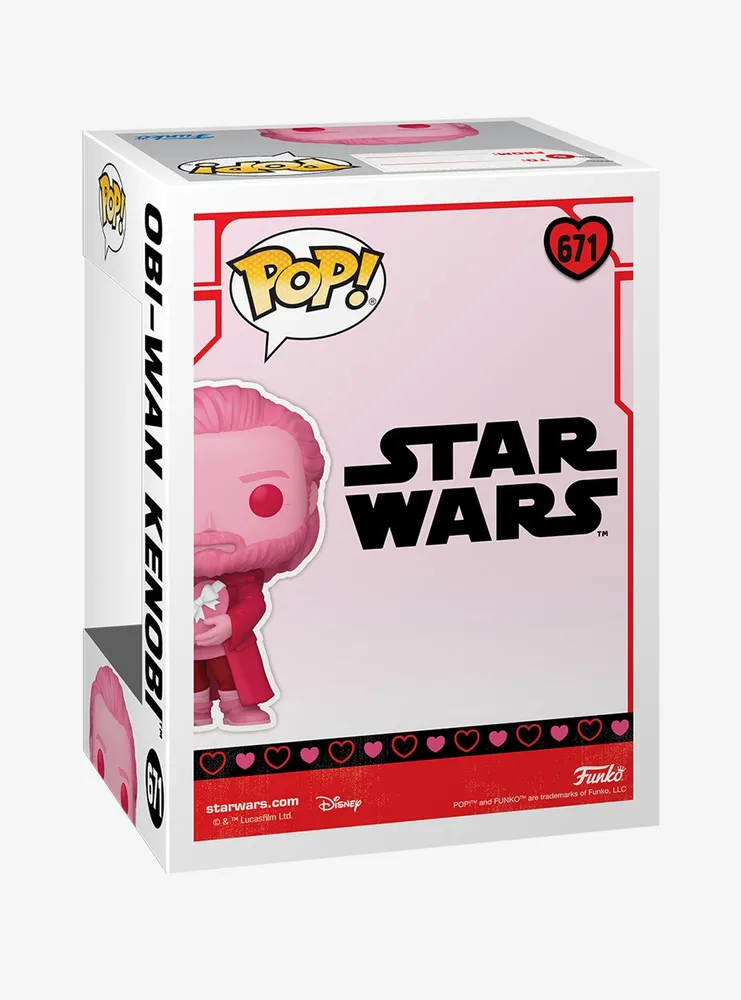 Funko Star Wars Pop! Obi-Wan Kenobi (Valentine) Vinyl Bobble-Head Figure