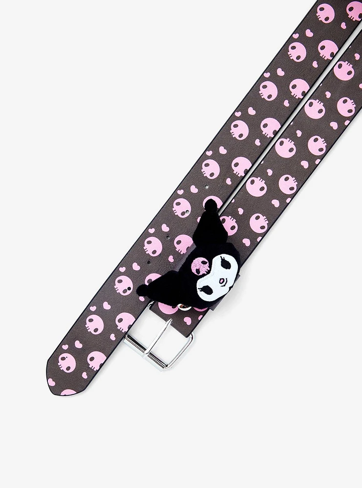 Kuromi Plush Head Belt