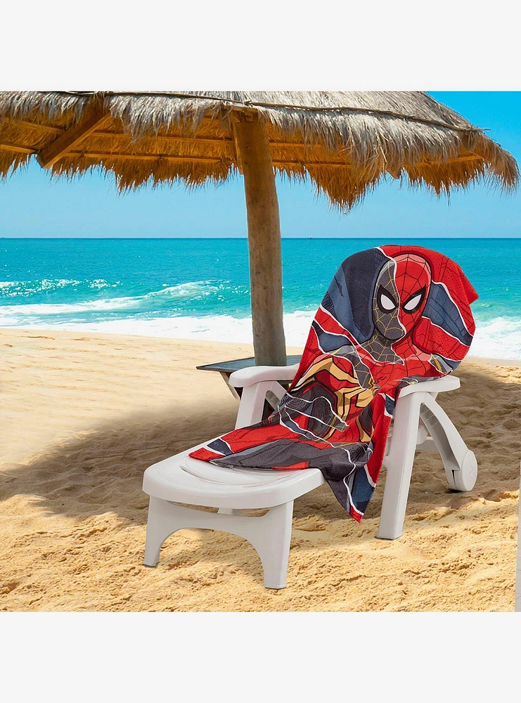 Marvel Spider-Man Spidey Waves Beach Towel