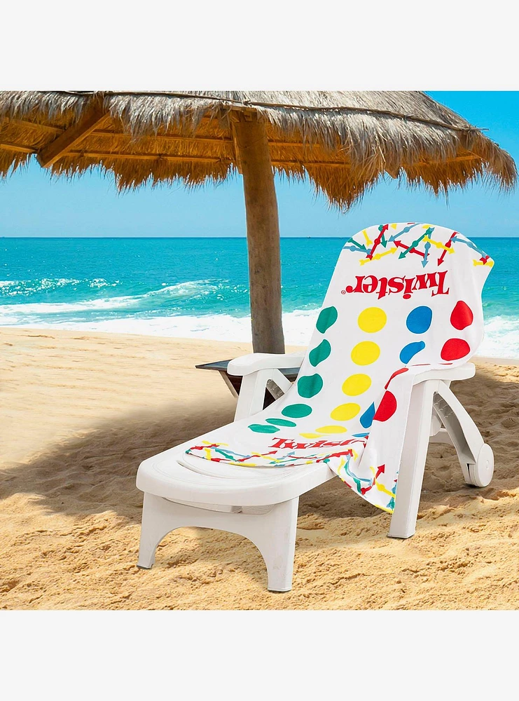 Twister Beach Towel