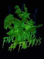 Five Nights At Freddy's: Security Breach Glow-In-The-Dark Lightning T-Shirt