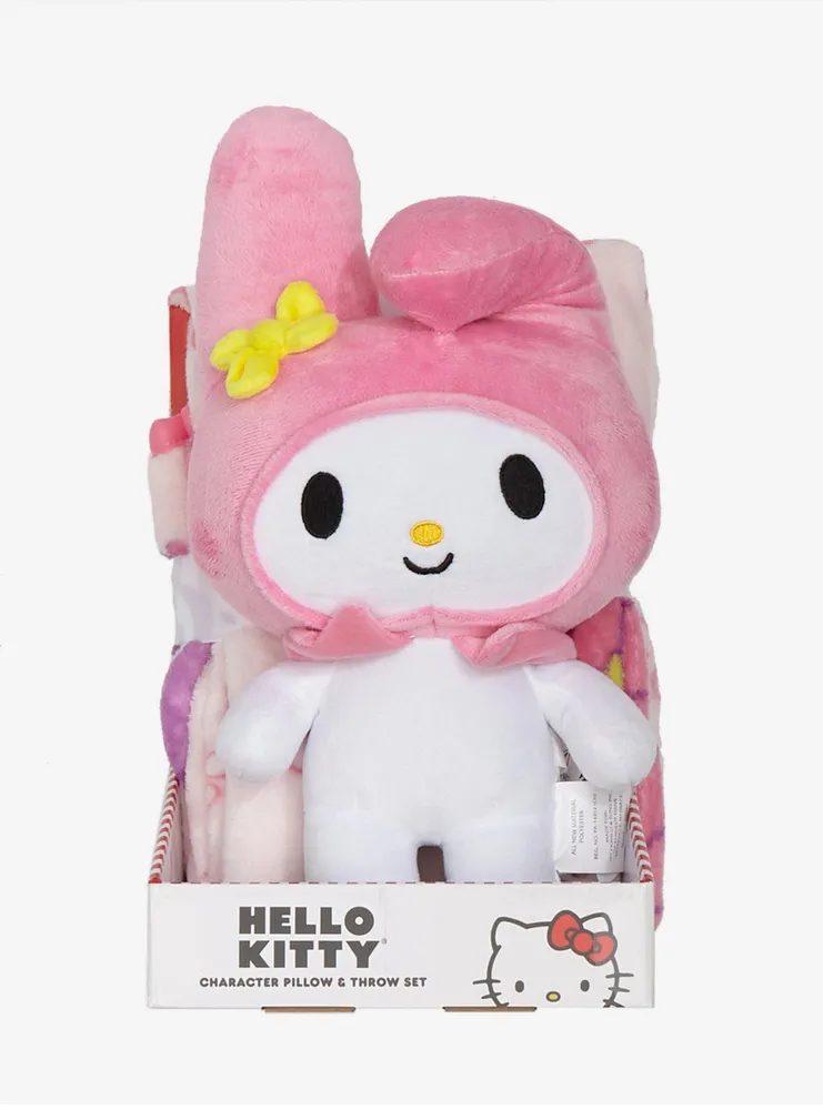 Hello Kitty And Friends Plush & Throw Blanket Set