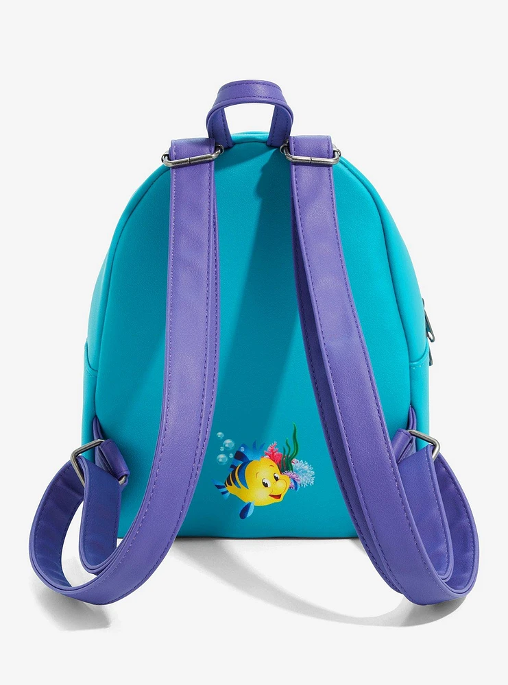 Loungefly Disney Ariel In Shell Mini Backpack