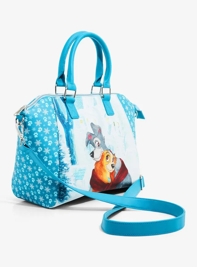 Loungefly Disney Beauty and The Beast Staircase Satchel Bag