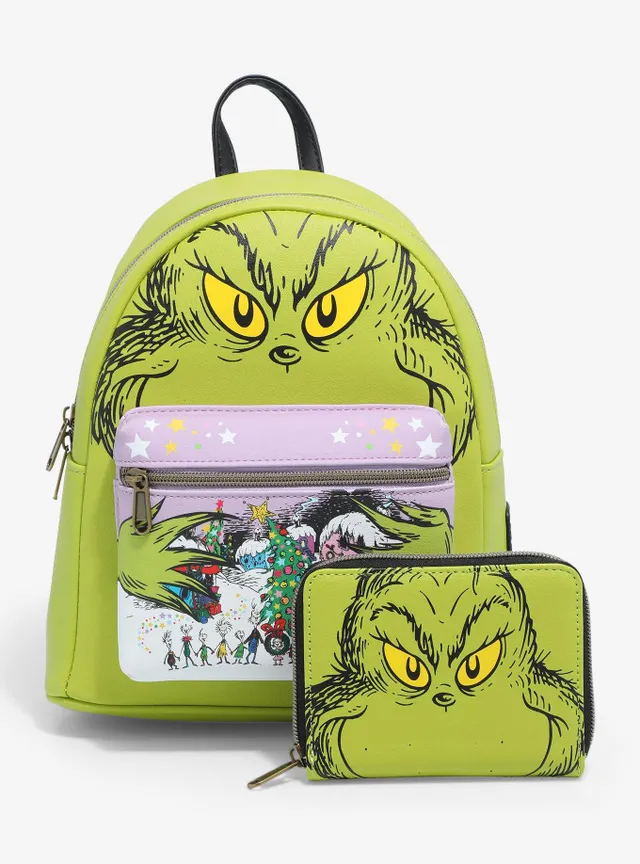 Loungefly Dr. Seuss Grinch Santa Cosplay Mini Backpack 