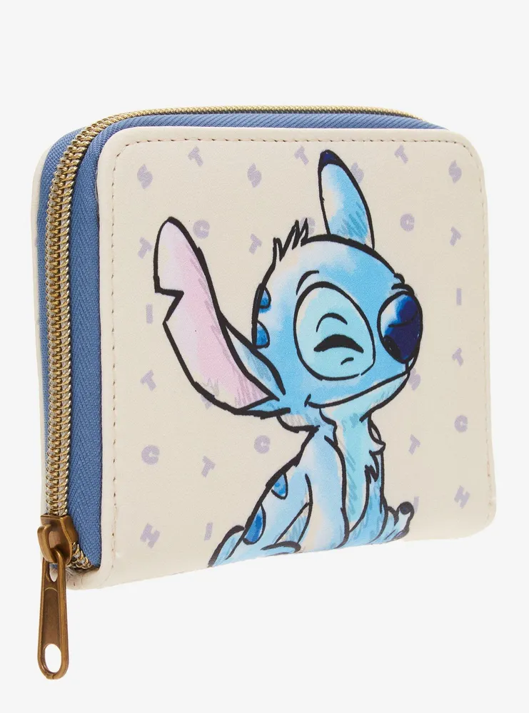 Loungefly Disney Lilo & Stitch Letters Mini Zip Wallet