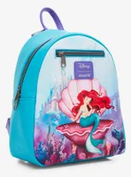 Loungefly Disney The Little Mermaid Ariel Shell Mini Backpack