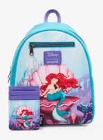 Loungefly Disney The Little Mermaid Ariel Shell Mini Backpack