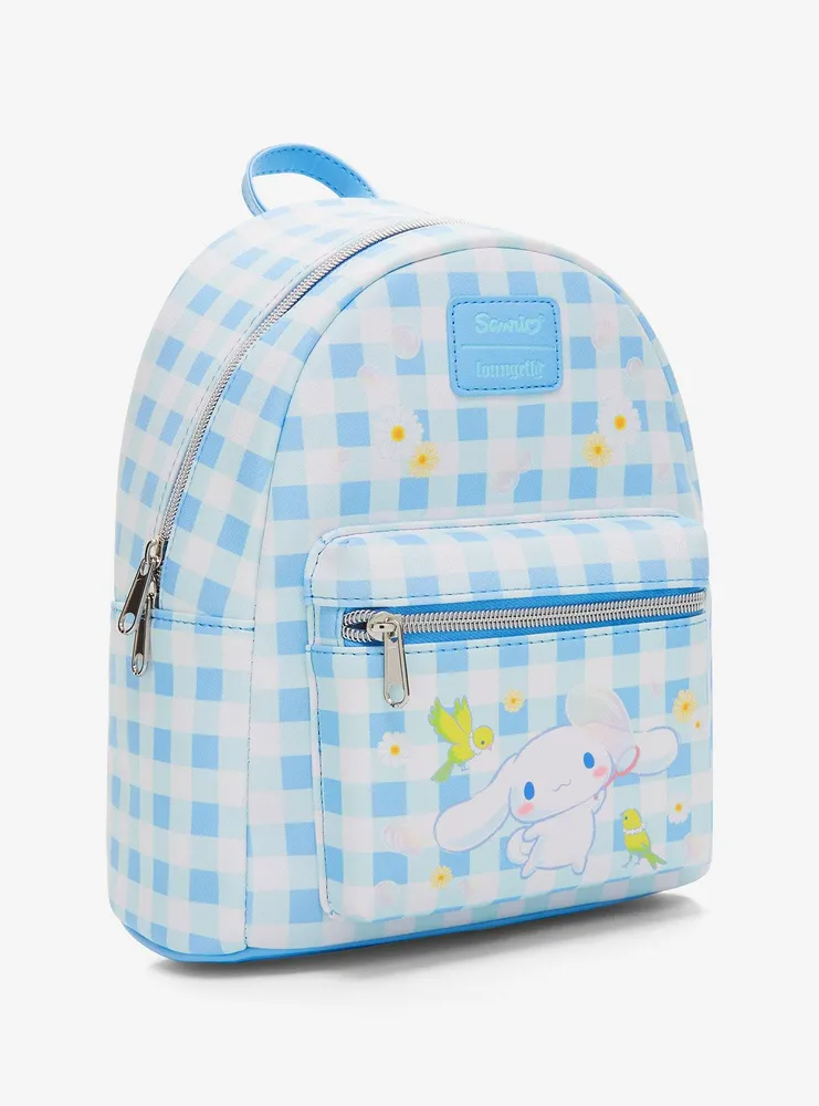 Loungefly Cinnamoroll Daisy Gingham Mini Backpack