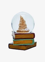 Harry Potter Book Stack Sorting Hat Mini Snow Globe