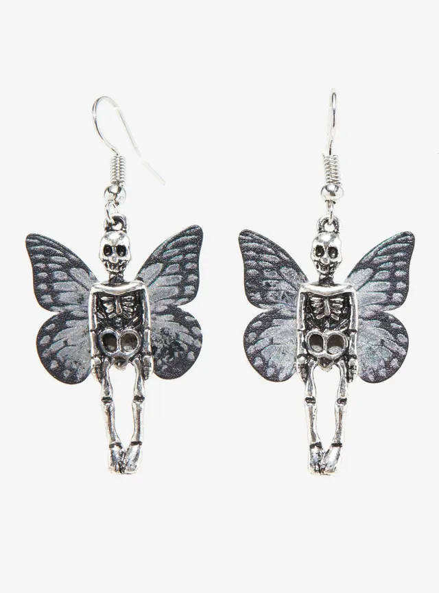 Hello Kitty Bling Drop Earrings, Hot Topic